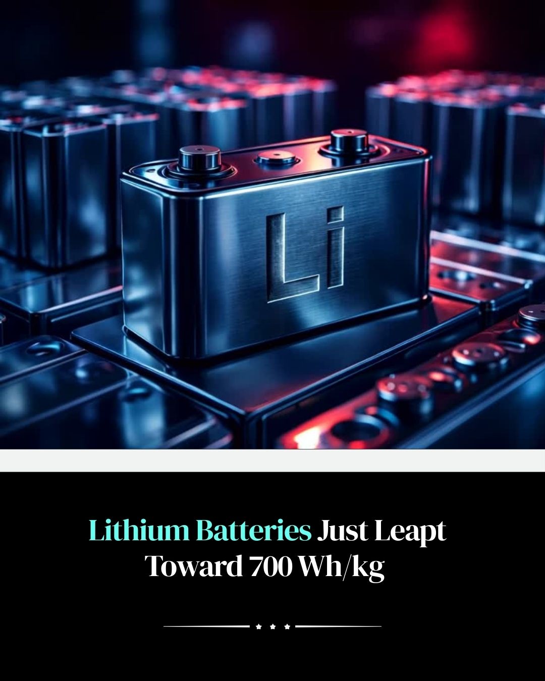 Advanced lithium battery chemistry with higher energy density