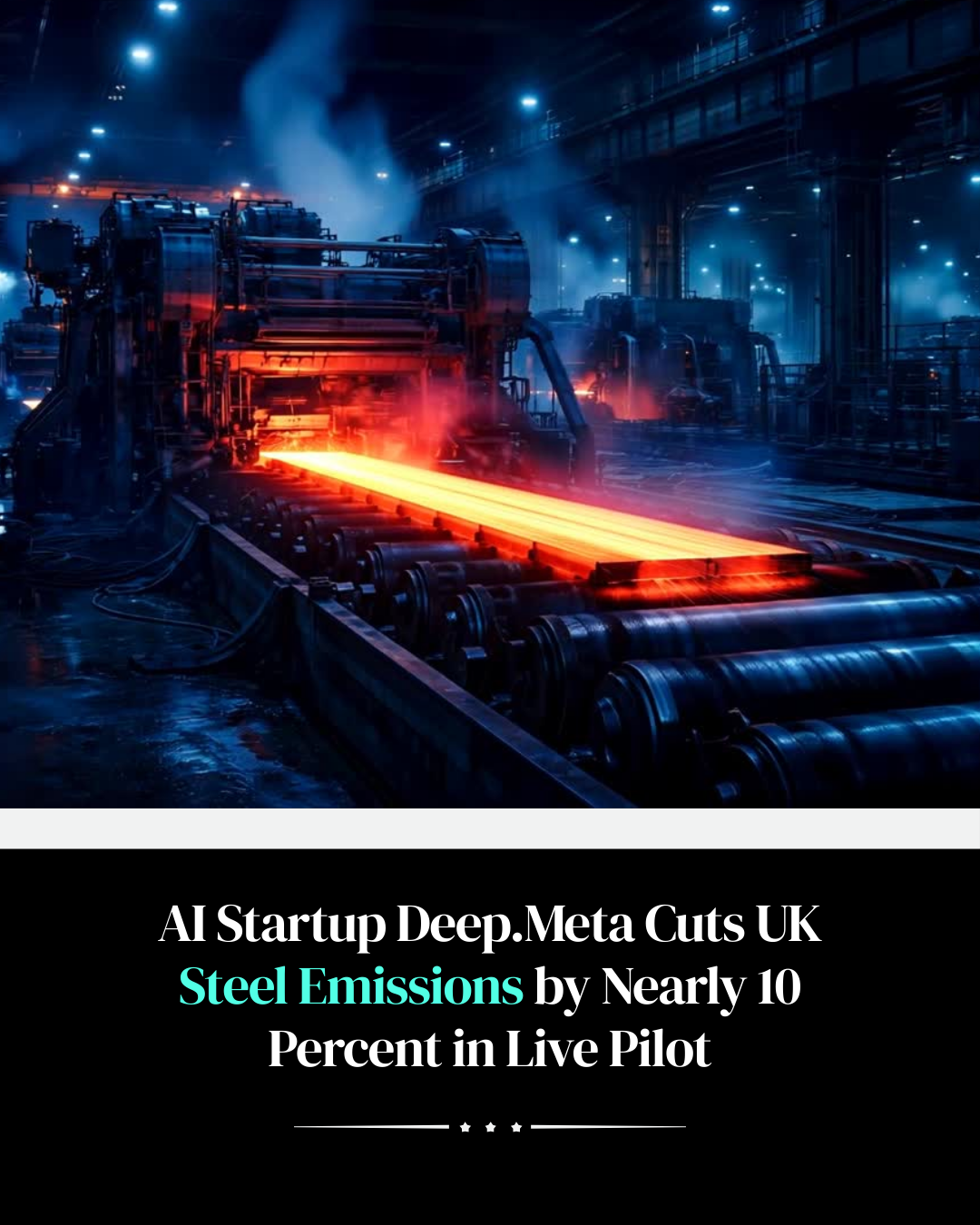 AI digital twin optimizing steel furnace efficiency